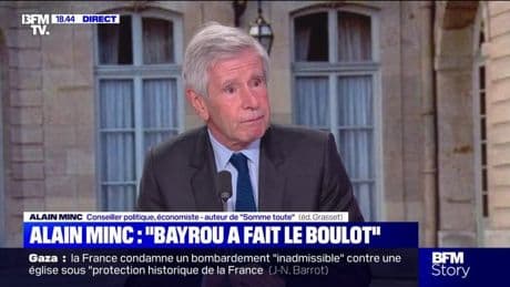 La taxe Zucman serait "une folie absolue", selon Alain Minc, conseiller politique, économiste