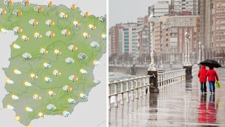 Spain weather nightmare as week-long deluge set to ruin Brits' holidays across country