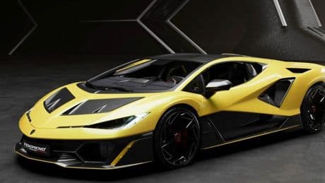 En hızlı ve güçlüsü yapıldı: Lamborghini Fenomeno