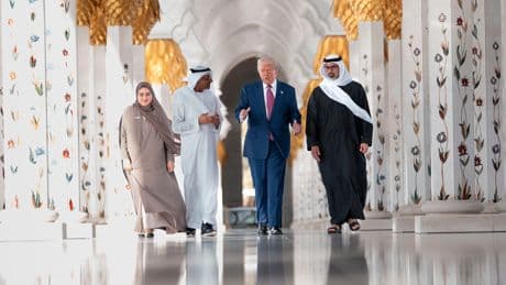 Vengeful at Home, Trump Takes His Forgiving Side on Tour