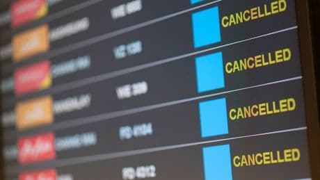 Thousands of air passengers face chaos with 140 flight cancellations on Friday