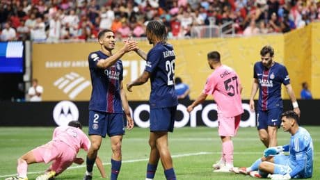 El PSG arrolla al Inter Miami de Leo Messi y se planta en cuartos del Mundial