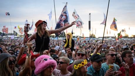 Who are Patchwork? Glastonbury fans speculate over mystery band