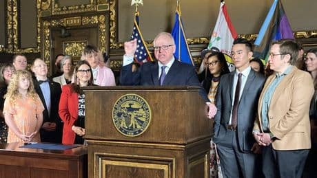 Abandoning trans people ‘a mistake’ for Democrats, says Tim Walz