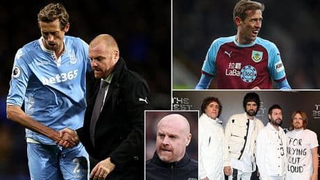 Sean Dyche makes bizarre claim he convinced former Premier League striker to join Burnley at the ISLE OF WIGHT Festival