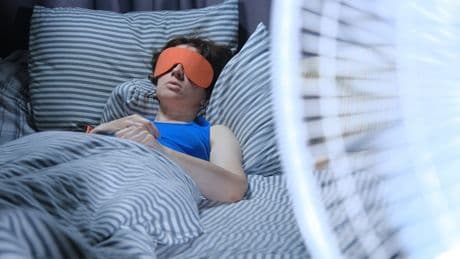 Using a fan during summer could help you sleep better – and it’s not just about the temperature