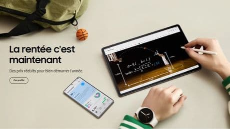 La rentrée chez Samsung, c’est des petits prix pour s’équiper en faisant des économies