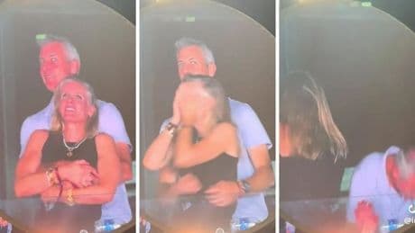 Pillan en pleno concierto de Coldplay a un importante empresario con su amante: «Es una aventura o son muy tímidos»