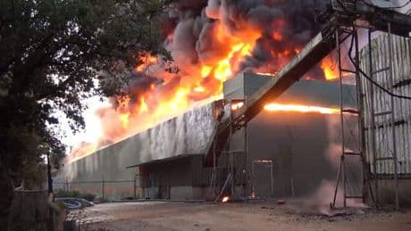 50.000 kippen omgekomen door grote brand in Limburgse Heibloem