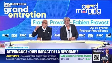 "C'est dramatique": Franck Provost réagit à la réforme du gouvernement sur les aides à l'embauche d'apprentis