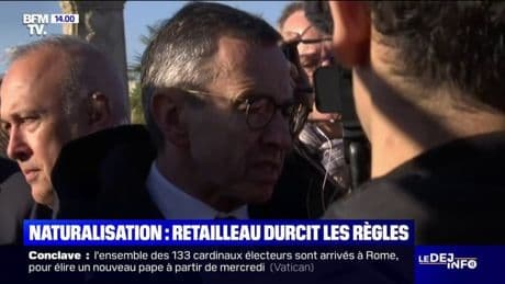 Maîtrise du français, "examen civique", "exemplarité"... Bruno Retailleau durcit les règles sur l'obtention de la naturalisation