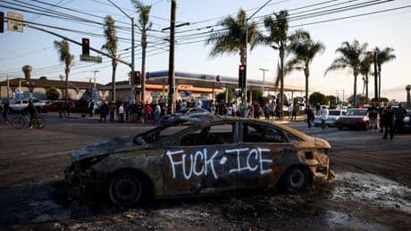Latino’s in Los Angeles houden zich gedeisd. ‘Wat de migratiepolitie doet is terrorisme’