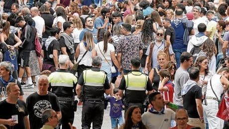 24 detenidos, cinco de ellos por agresiones sexistas, en el Día Grande de Aste Nagusia