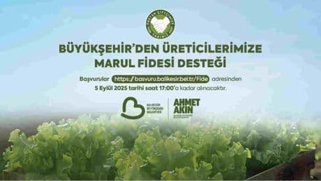Büyükşehirden çiftçilerin yükünü hafifleten destek: Son başvuru tarihi 5 Eylül...