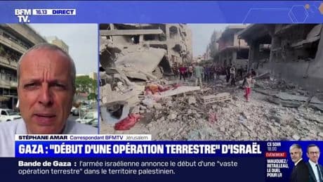 Gaza: l'armée israélienne annonce le début d'une "vaste opération terrestre" dans le territoire palestinienn