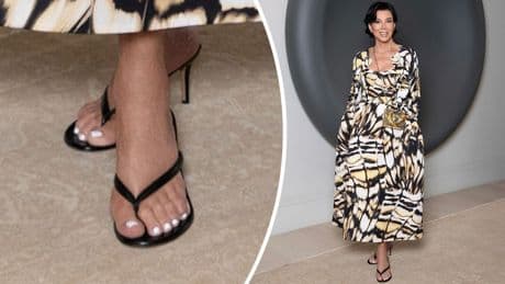 Was stimmt nicht mit diesem Fuß? - Kris Jenner zeigt zu viel Zeh!
