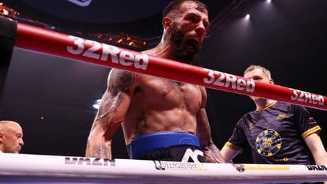 Anthony Cacace stops Leigh Wood in ninth round as sensational display extends winning run: 'My time is now'