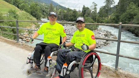 We’re the first people in history to cross the Alps in wheelchairs – here’s what we learnt