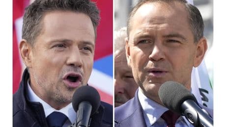 Poles vote for a new president in a pivotal runoff election