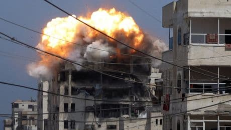 Israeli forces launch ground assault in central Gazan city for first time