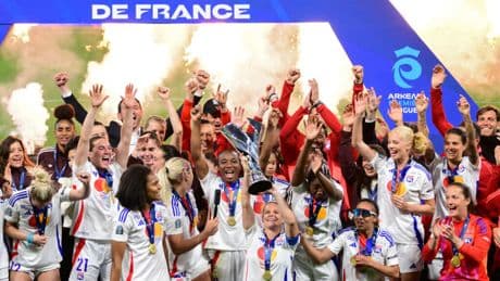 Lyon win fourth French women's crown in a row