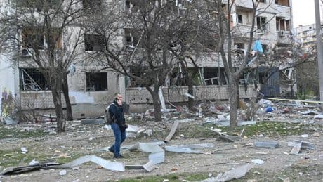 Two killed in Russian strikes on Ukraine's Kharkiv and Sumy, officials say