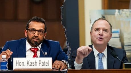 Kash Patel calls Adam Schiff ‘political buffoon’ during heated Epstein–Maxwell hearing exchange