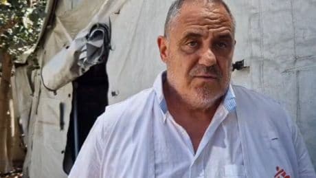 «Ves el hambre en las caras de la gente en Gaza»