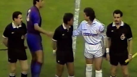 Las finales de Copa Madrid-Barça más insólitas: ‘pisada’ por el Eurobasket y entrevista a Cruyff con el parido empezado