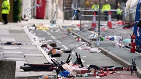 Liverpool parade crash aftermath in horror photos as cops piece tragedy together