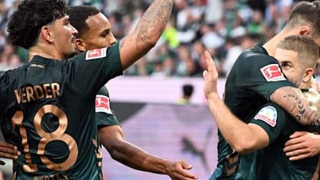 Mit Boniface-Vorlage – Bremens Schützenfest in Gladbach im Video