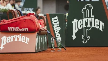 Perrier peine à se faire mousser, même à Roland-Garros
