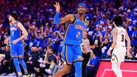 Oklahoma City élimine les Denver Nuggets, et rejoint le dernier carré des playoffs NBA