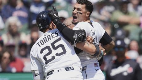 Tigers’ Javier Baez loses it on umpire in wild ejection scene: ‘I’m not an animal’