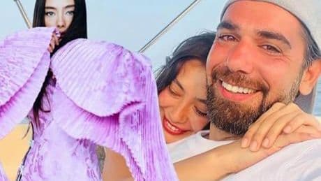 Haberler: Neslihan Atagül'den mutlu aile pozu! Oğlu Aziz'in son halini paylaştı