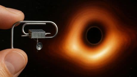 La descabellada idea de un astrofísico: crear una nave diminuta para estudiar agujeros negros