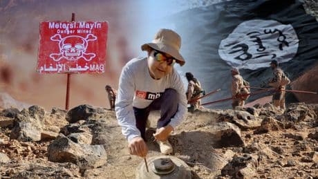 'You just need a bad day to get killed': Defusing death in the former IS terror capital