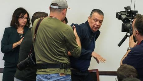 Democratic Senator Alex Padilla forcibly removed after interrupting Kristi Noem’s immigration press conference