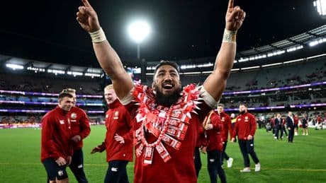 Inside the Lions celebrations after securing series victory against Australia