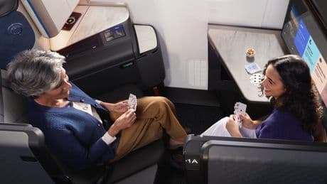 Take a look at United's huge Polaris Studio suites with 27-inch screens coming to its Boeing Dreamliners