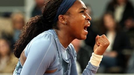 Coco gana el duelo americano a Keys y repite semifinal en Roland Garros