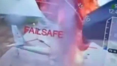 Moment Putin's doomsday nuclear planes EXPLODE in major Ukrainian sneak attack