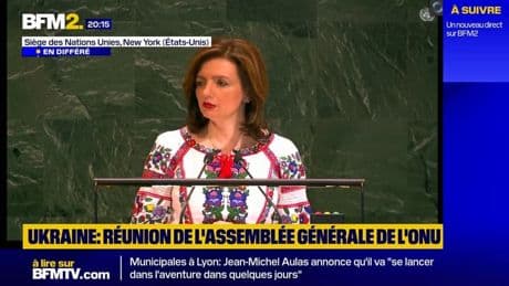 Guerre en Ukraine: "Nous demandons aux Nations Unies de suspendre la Russie des opérations de paix", réclame la représentante de Kiev à l'ONU