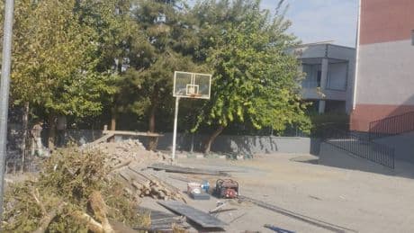 DEDAŞ, Şırnak'ta okul bahçesine trafo kurdu: “Çocukların hayatı hiçe sayılıyor”