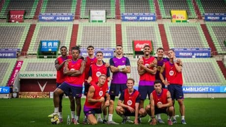 Lewandowsi, en el primer día del Barça en Japón: "Estoy seguro de que Lamine puede jugar mejor que el año pasado"