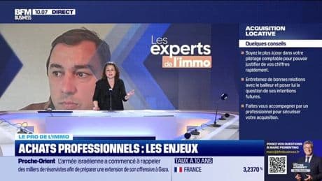 Les Experts de l'immo : Achats professionnels, les enjeux - 05/05