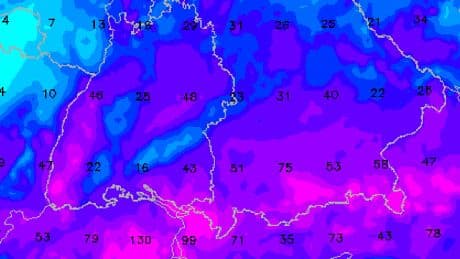 Unwetter in Deutschland: DWD warnt vor extrem heftigen Starkregen