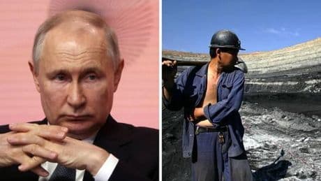 Russia economy faces huge 'emergency' as coal industry loses £1bn