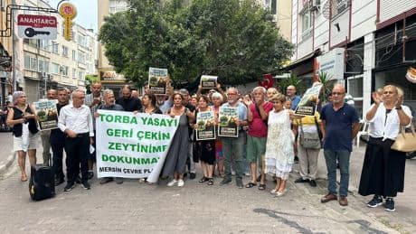 Mersin'de madene karşı eylem: “Yeni maden yasasının geri çekilmesini talep ediyoruz”