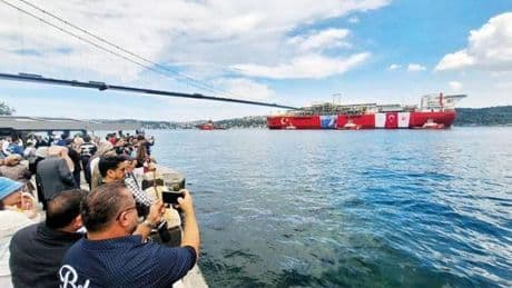 İstanbul’un fethinin 572. yılında: ‘Osman Gazi’ Karadeniz Görevinde